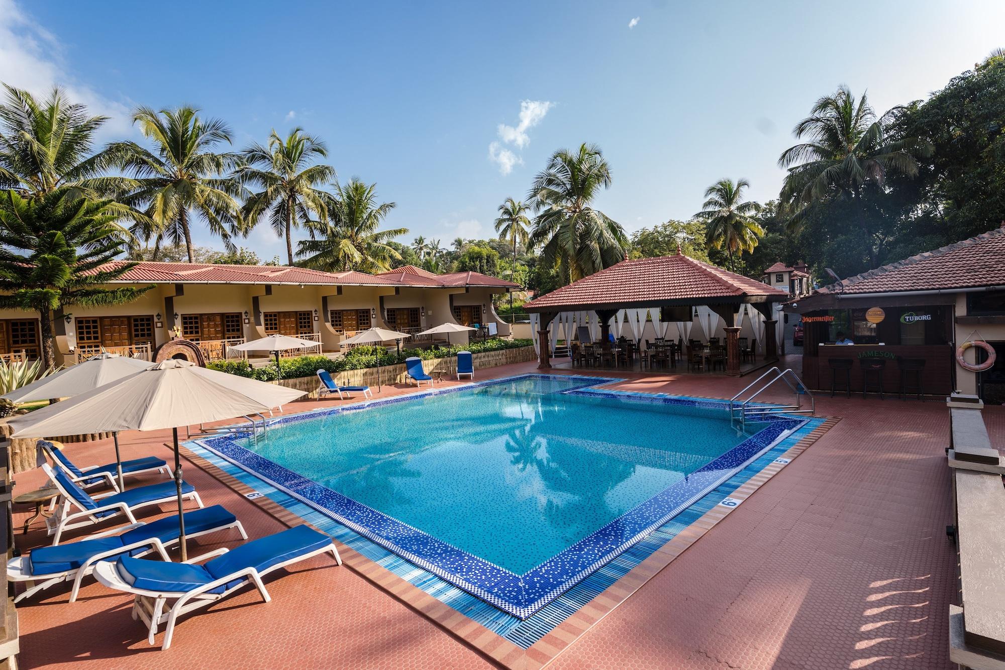 Leoney Resort Goa Vagator Eksteriør bilde