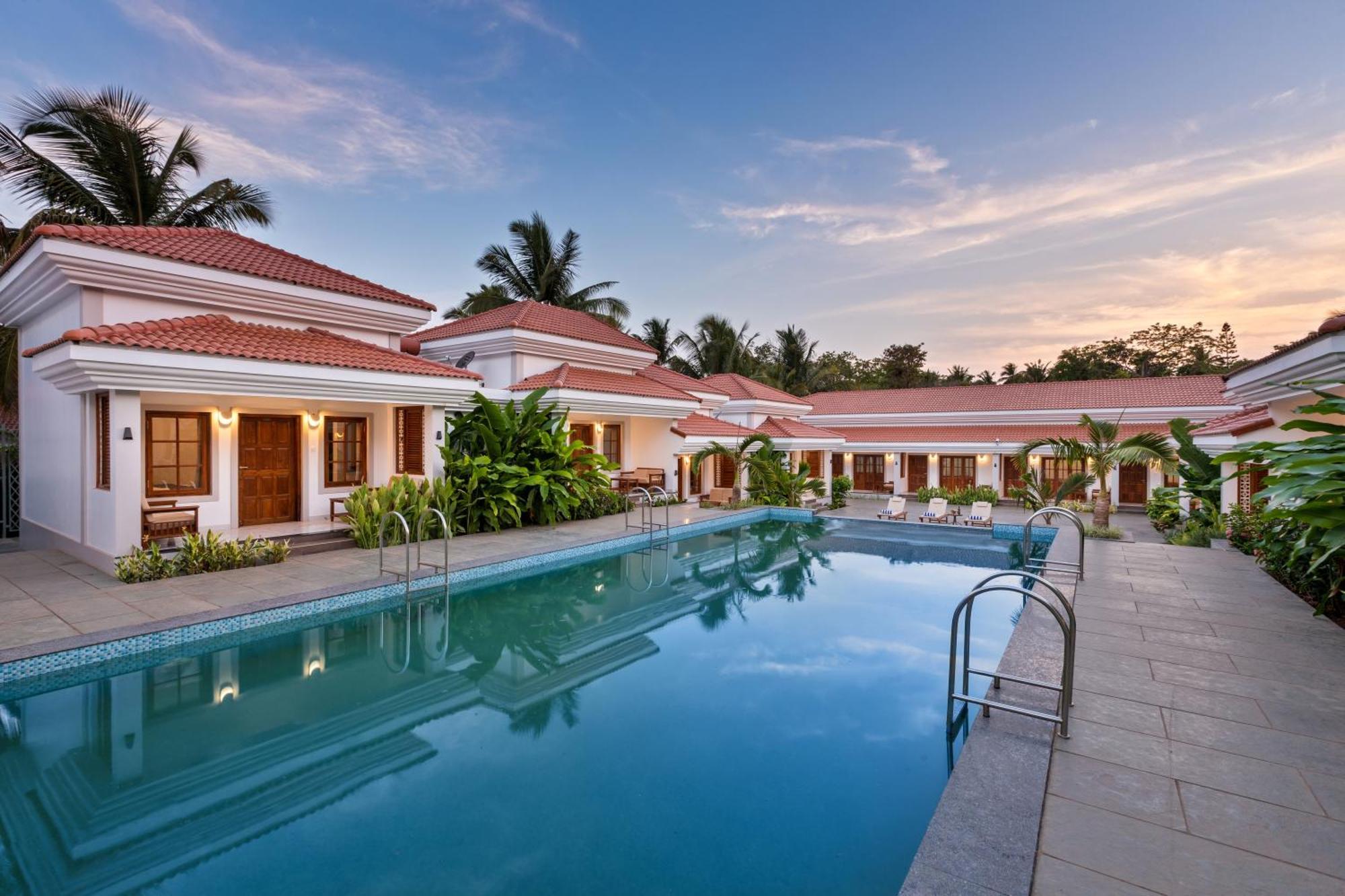 Leoney Resort Goa Vagator Eksteriør bilde
