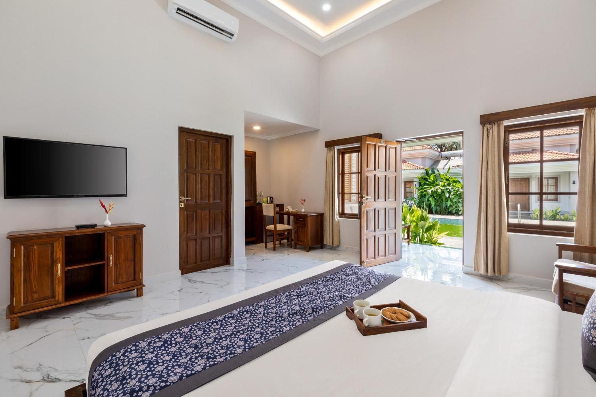 Leoney Resort Goa Vagator Eksteriør bilde