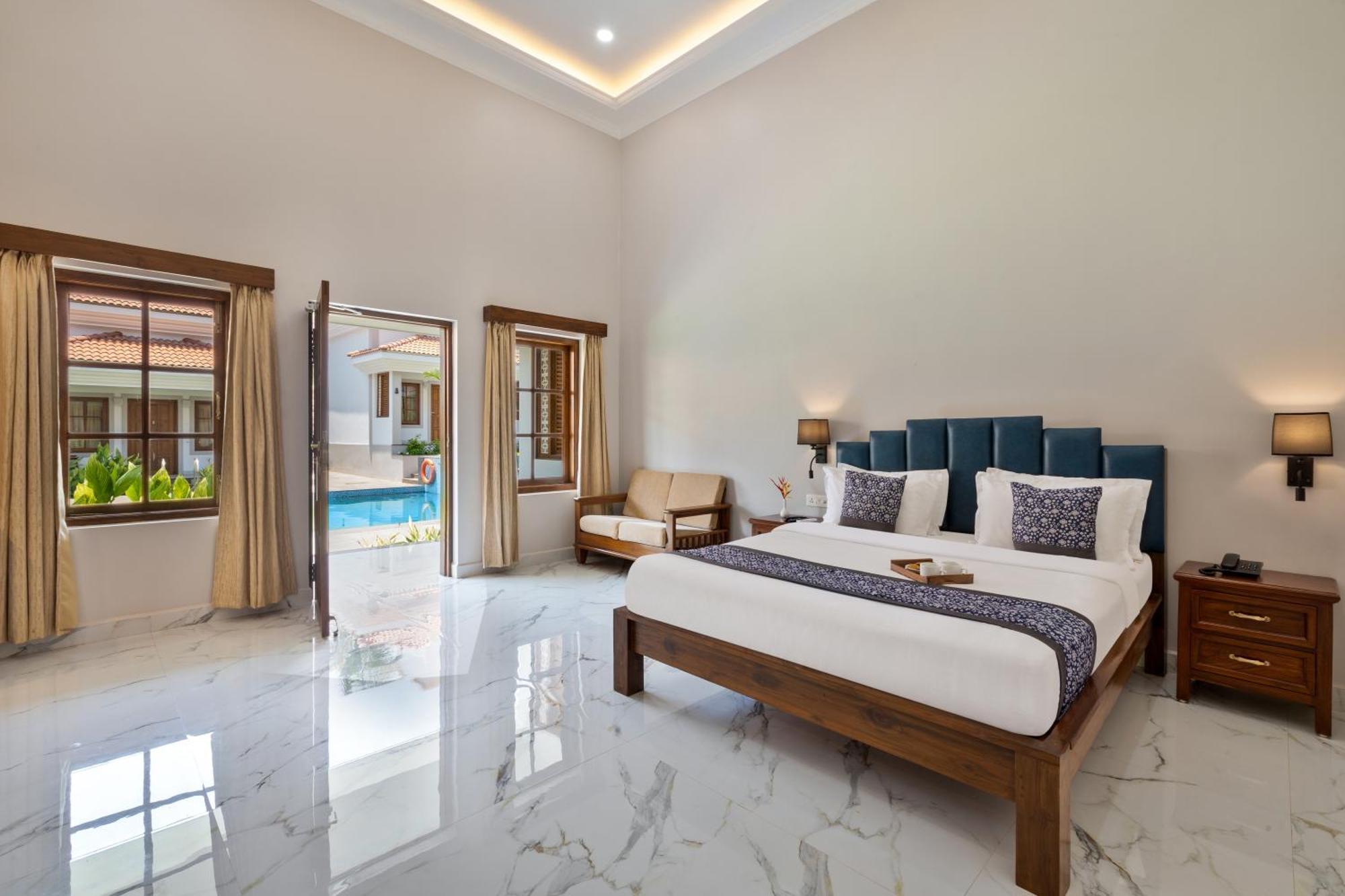 Leoney Resort Goa Vagator Eksteriør bilde