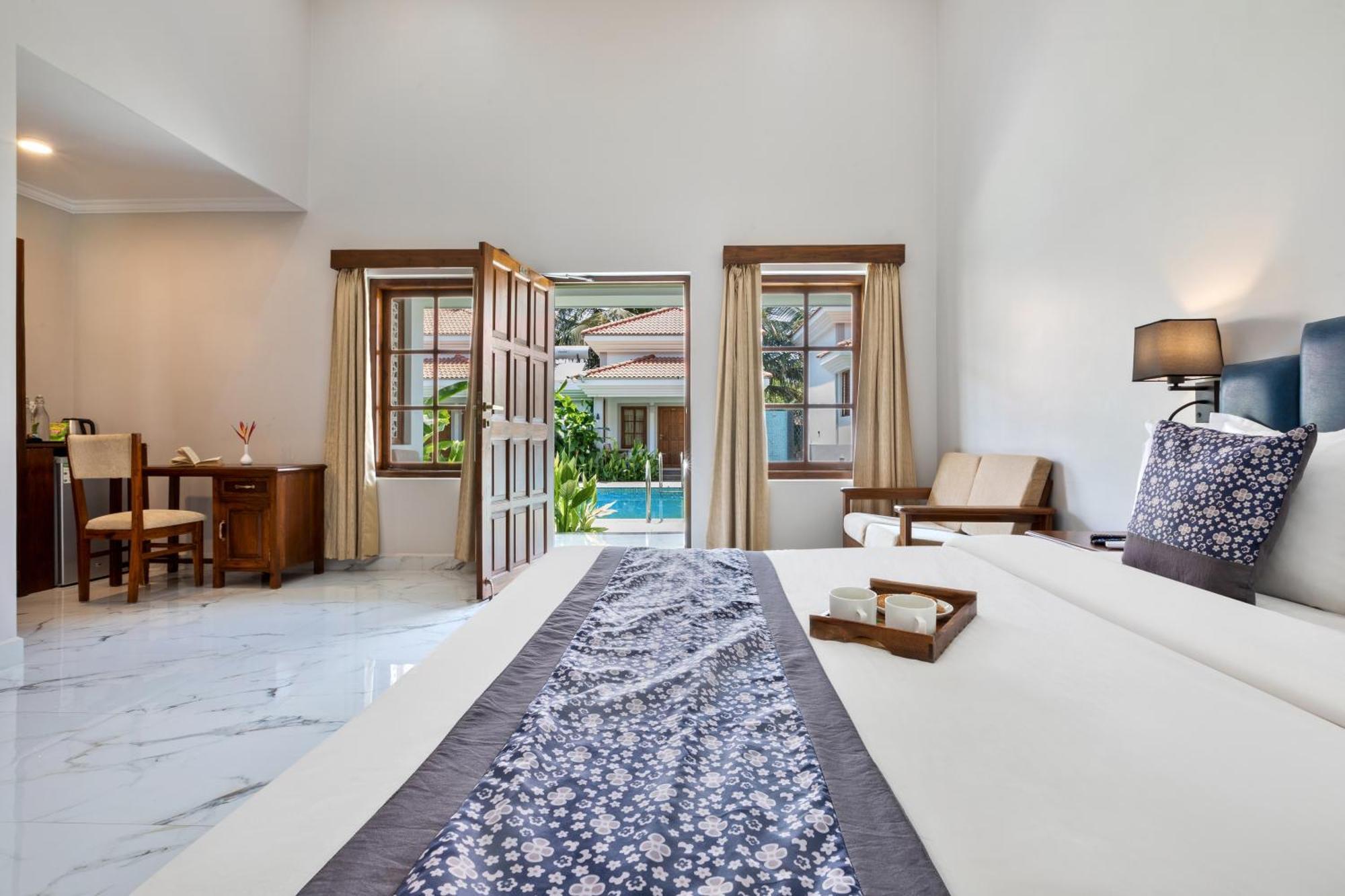Leoney Resort Goa Vagator Eksteriør bilde