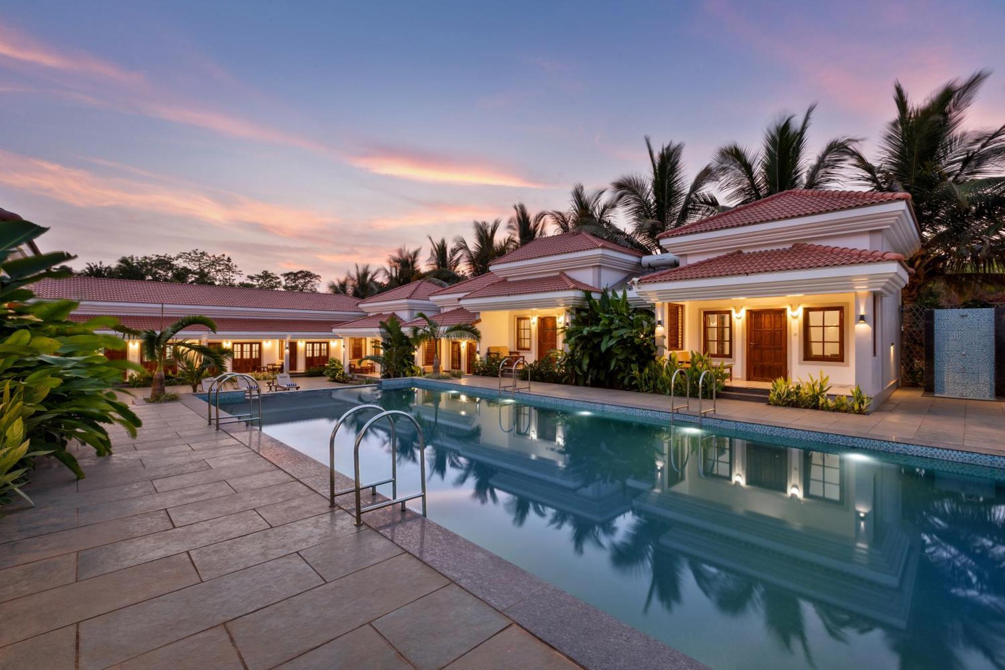 Leoney Resort Goa Vagator Eksteriør bilde