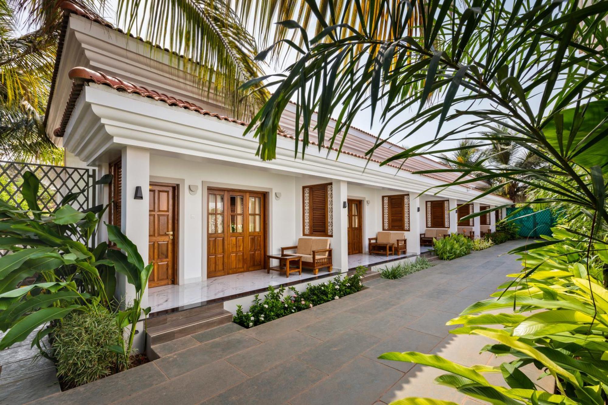 Leoney Resort Goa Vagator Eksteriør bilde